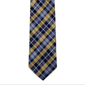Bocara Striped Silk Tie, Blue